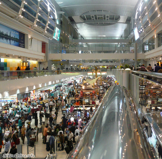 Dubai Airport duty free shop